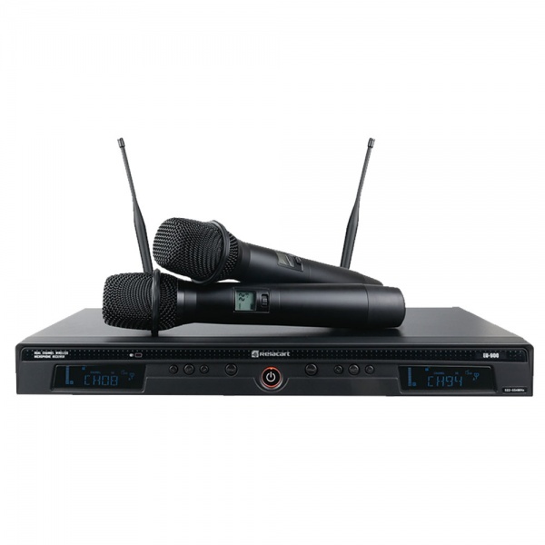 Relacart EU-900 UHF Dual Channel Wireless Microphone System